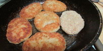 куриные котлеты томатные