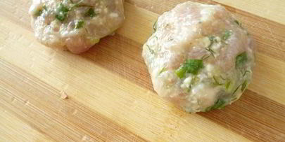 куриные рубленые котлетки с творогом