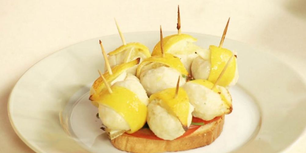 Рецепт лимонные котлетки