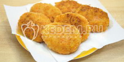 морковные котлеты с манкой