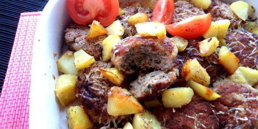 Рецепт непростые котлетки с картошкой