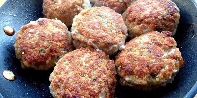 непростые котлетки с картошкой