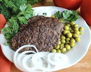 Печеночные котлеты из свиной печени