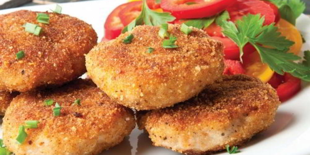 Рецепт пикантные рыбные котлеты с сыром и зеленью