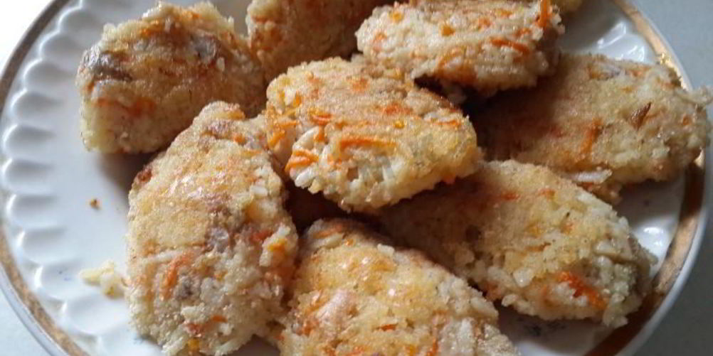 Рецепт постные котлеты из риса с грибами