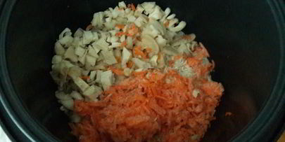 постные котлеты из риса с грибами