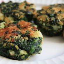 Рецепт Постные котлеты из шпината и креветок