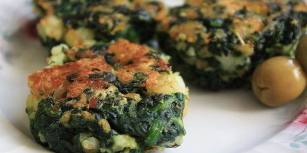 Рецепт постные котлеты из шпината и креветок