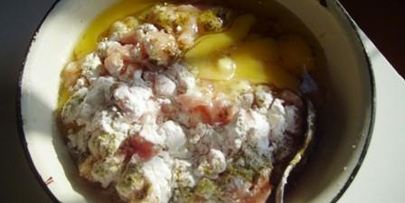 рубленые котлеты с овощным гарниром