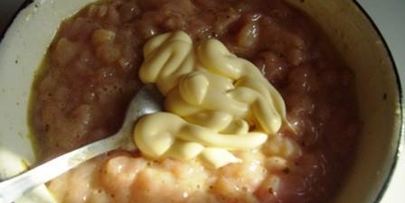 рубленые котлеты с овощным гарниром