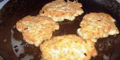 рубленые котлеты с овощным гарниром