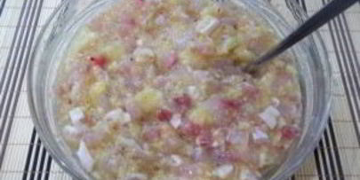 рыбный фарш для котлет