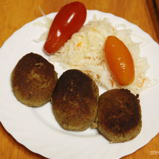 Рыбные котлеты из карася