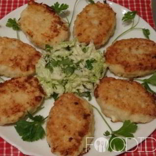 Рыбные котлеты из хека