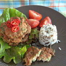 Рецепт Рыбные котлеты из лосося по-скандинавски