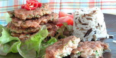 рыбные котлеты из лосося по-скандинавски