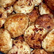 Рецепт Рыбные котлеты из щуки с салом