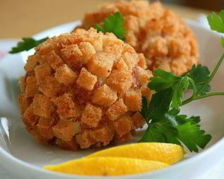 Рыбные котлеты Каштаны из щуки