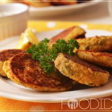 Рецепт Рыбные котлеты с морковью и сыром