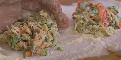 тайские крабовые котлетки