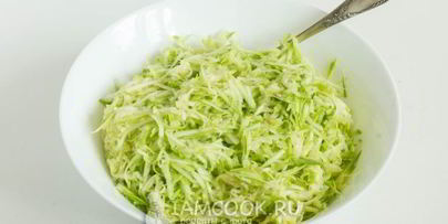 вегетарианские котлетки из кабачка и риса