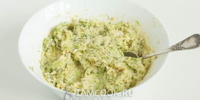 вегетарианские котлетки из кабачка и риса