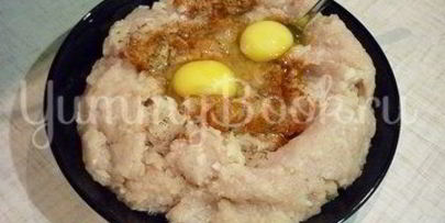 запеченные куриные котлетки под шубкой