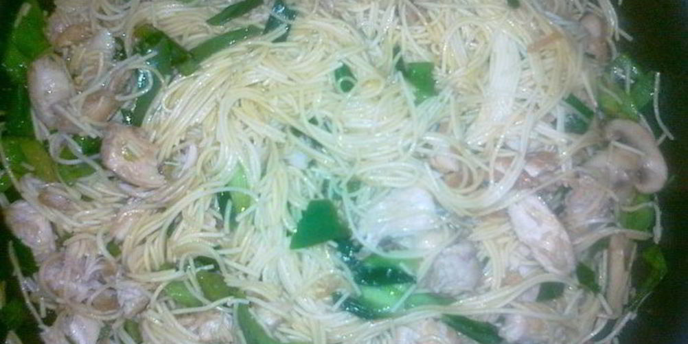 Рецепт куриная лапша chicken chow mein
