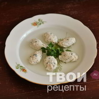 Куриные клецки