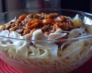 Лапша по-провансальски