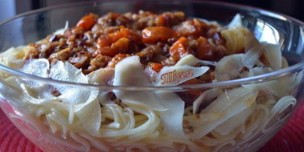 Рецепт лапша по-провансальски