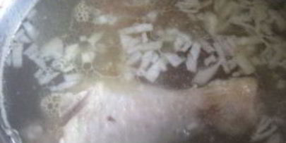 лапша с курицей