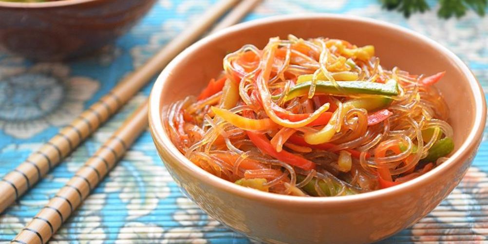 Рецепт лапша с овощами по-китайски
