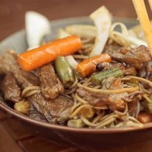 Рецепт Лапша с соусом терияки и овощами