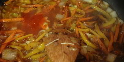 лапша с сыром тофу