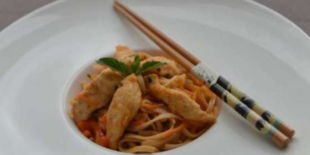 Рецепт лапши удона с курицея