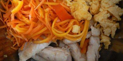 лапша удон с курицей