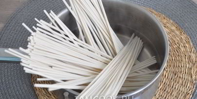 лапша удон с овощами