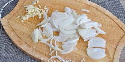 лапша удон с овощами