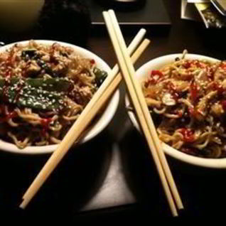 Лапша в азиатском стиле