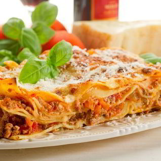 Домашняя лазанья Болоньезе с фаршем