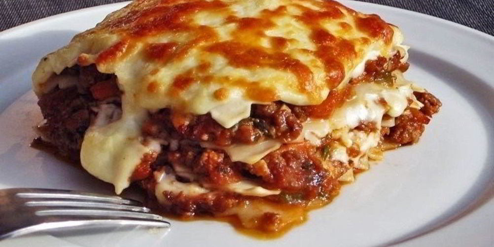 Рецепт домашняя лазанья