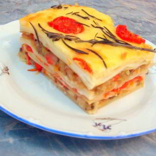 Лазанья овощная
