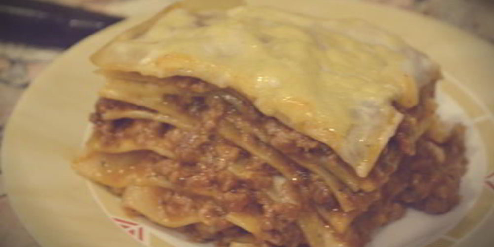 Рецепт лазанья с фаршем