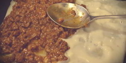 лазанья с фаршем