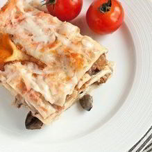 Рецепт Лазанья с грибами