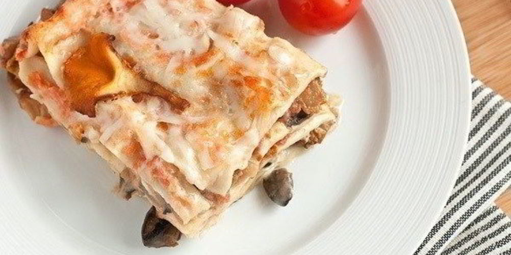 Рецепт лазанья с грибами