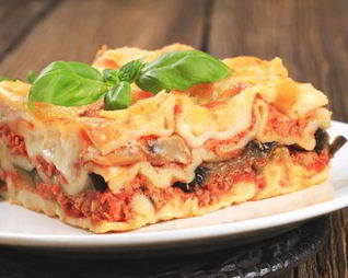 Лазанья с овощами