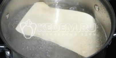 лазанья с рыбой