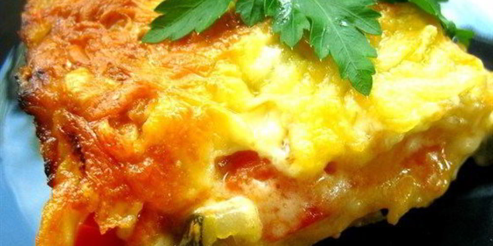 Рецепт овощная лазанья